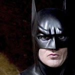 Closeup of the Batman Costume